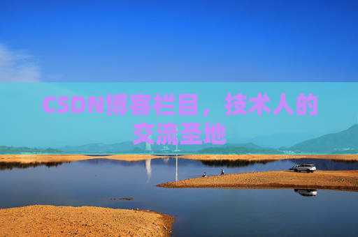 CSDN博客栏目，技术人的交流圣地